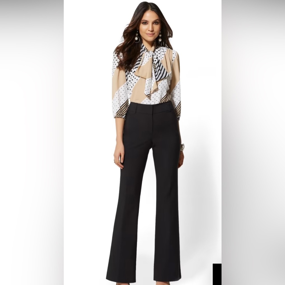 NWT New York & Co Seventh Ave Design High Waist Bootcut